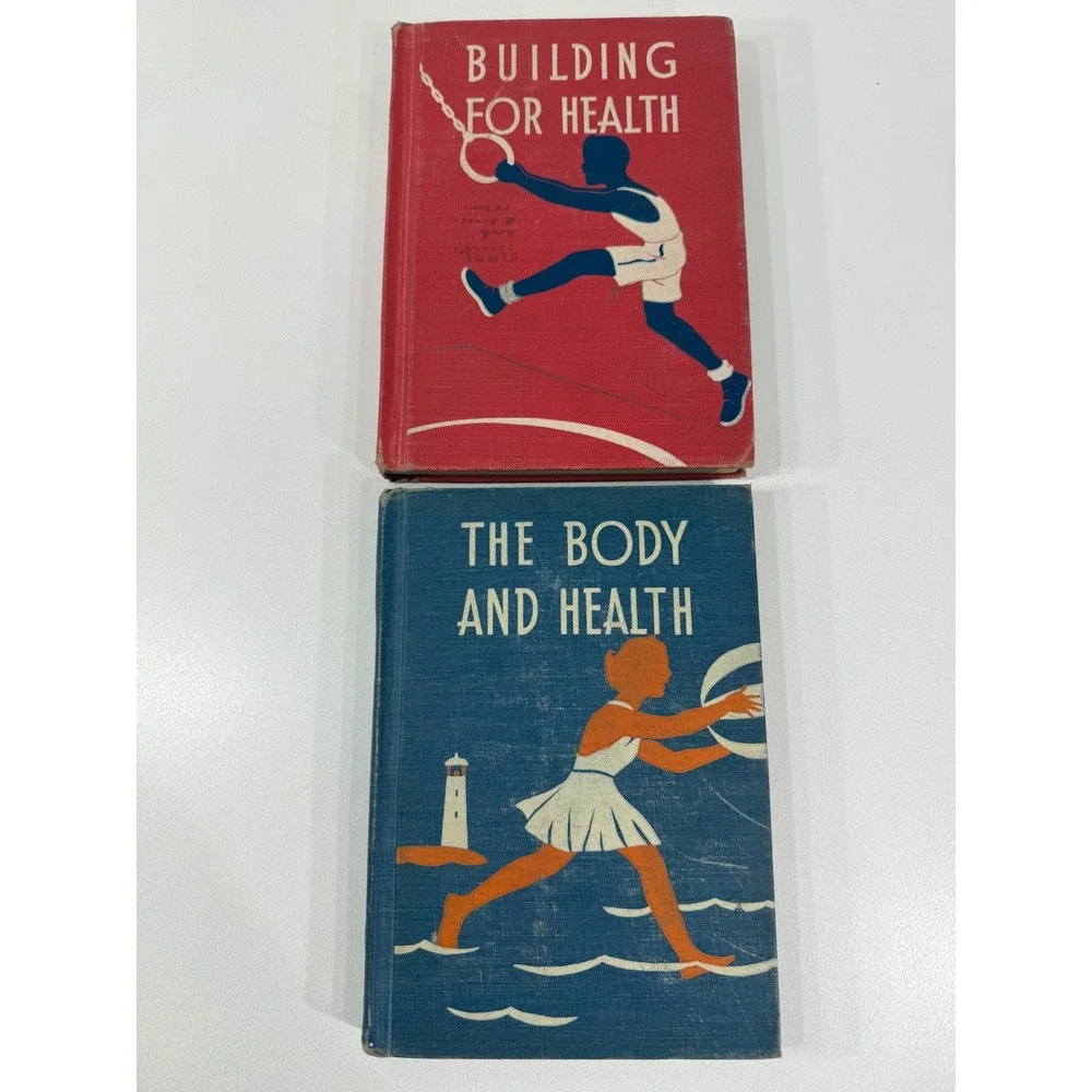 Vintage Health Happiness Success Series Books Building The Body and Health 1941